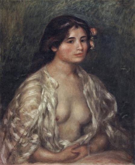 Pierre Renoir Female Semi-Nude oil painting picture